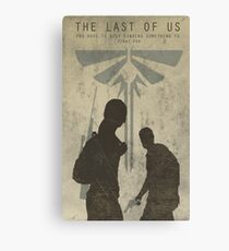 Lienzo The Last Of Us Game Poster