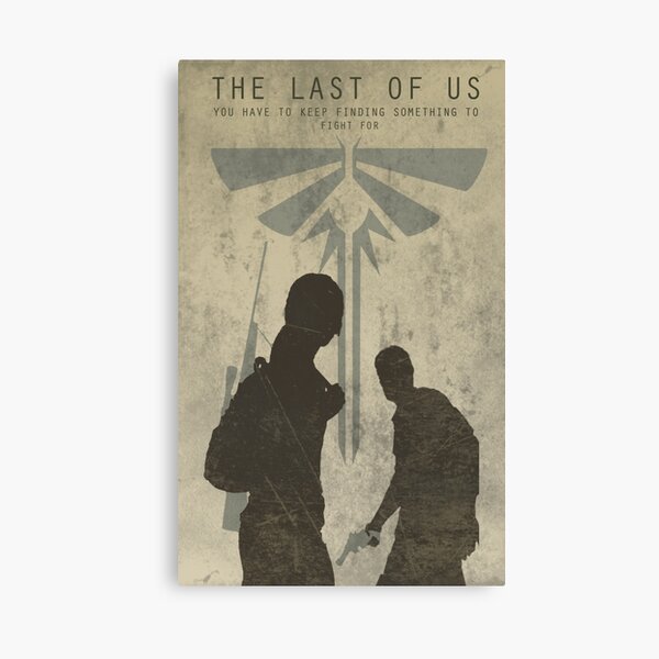The Last Of Us Game Poster Canvas Print