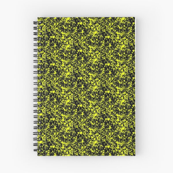 Item preview, Splatted Yellow splotches on Black designed and sold by TheCrazyBear.
