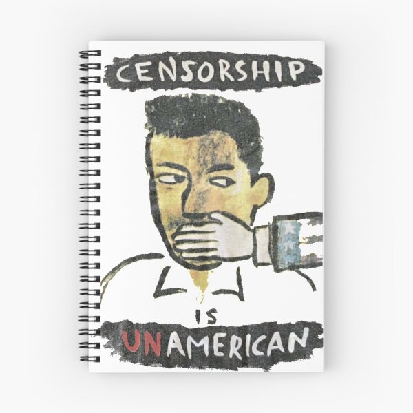 Item preview, Censorship is Unamerican designed and sold by ourkid.