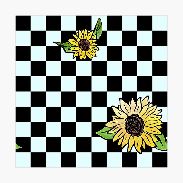 sunflower checkerboard