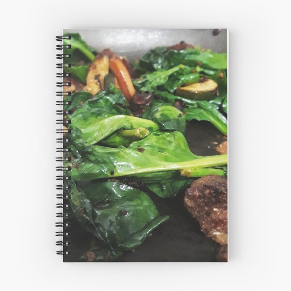 Item preview, Veggie Fry-Up - Wilting Spinach  designed and sold by David Jackmanson.