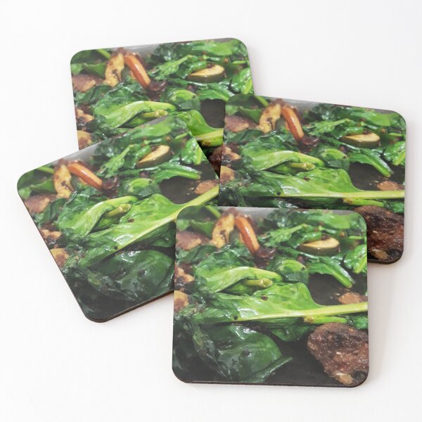 Item preview, Veggie Fry-Up - Wilting Spinach  designed and sold by David Jackmanson.