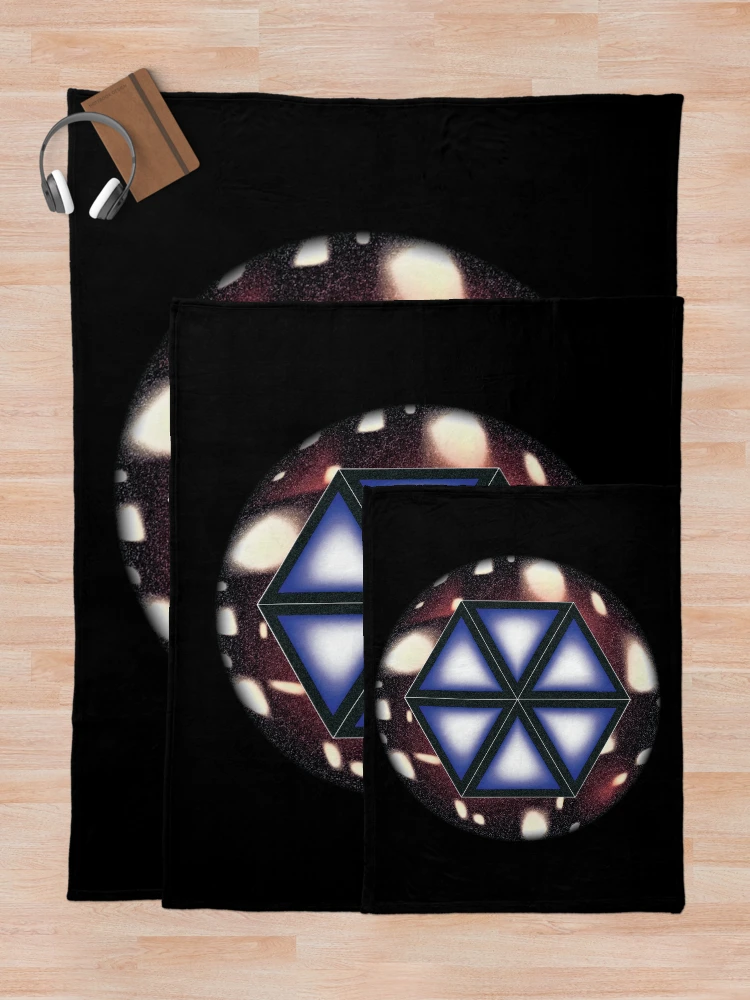 Thumbnail 5 of 6, Throw Blanket, Knowledge designed and sold by InfinitePathArt.