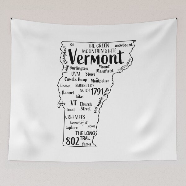 Item preview, Love for Vermont (Black and White) designed and sold by LiciaMarie.