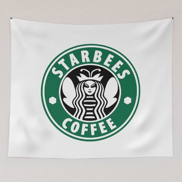 Item preview, Starbees Coffee Logo designed and sold by thebeeholder.