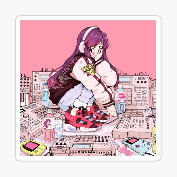 Future Funk Stickers for Sale | Redbubble