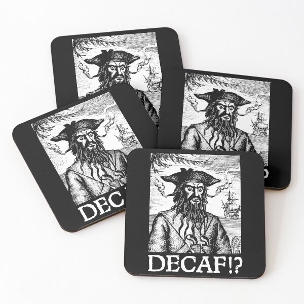 Item preview, DECAF!? black designed and sold by divebargraphics.