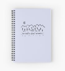 Cuaderno de espiral Ríos y caminos