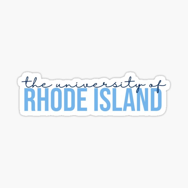 Artikel-Vorschau von Die University of Rhode Island – einfacher Typ, designt und verkauft von allipollina.