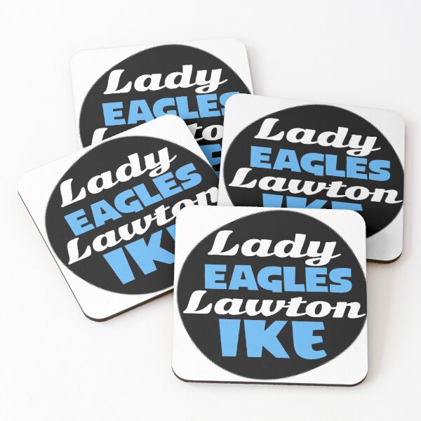 Item preview, Lady eagles Lawton Ike black circle designed and sold by hannaHKyong.