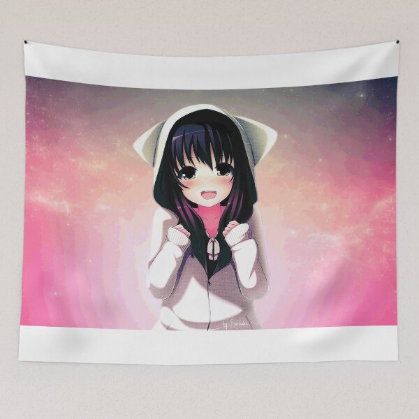 Item preview, Cat Hoodie megumi shokugeki designed and sold by Wannabe Art.