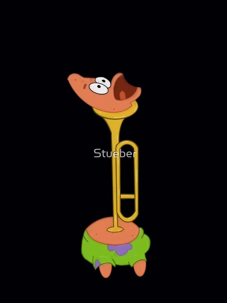 "Patrick Star Trombone" iPhone Case for Sale by Stueber Redbubble