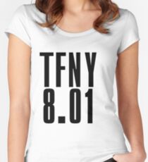 TFNY - Black Women's Fitted Scoop T-Shirt
