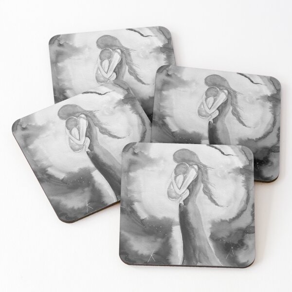 Item preview, Mother in black and White designed and sold by MarleyArt123.