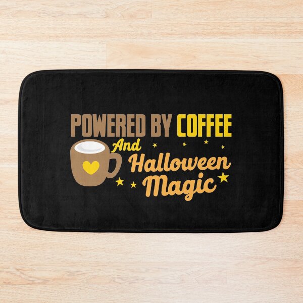 Item preview, Powered by coffee and HALLOWEEN MAGIC!  designed and sold by jazzydevil.