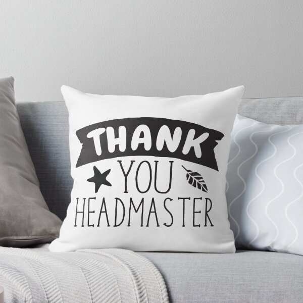 Item preview, Thank you HEADMASTER! gift present for principal designed and sold by jazzydevil.