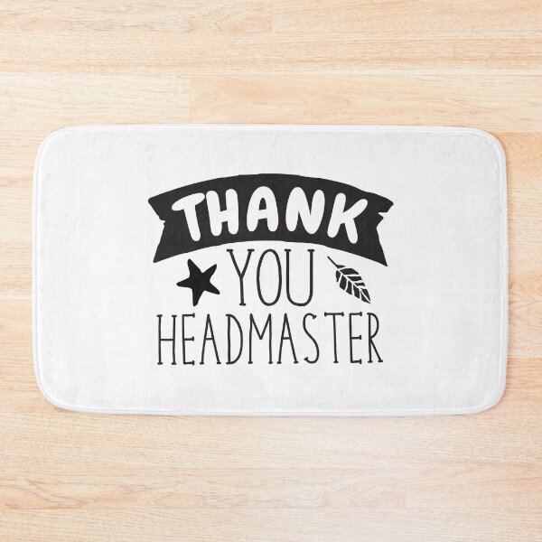 Item preview, Thank you HEADMASTER! gift present for principal designed and sold by jazzydevil.