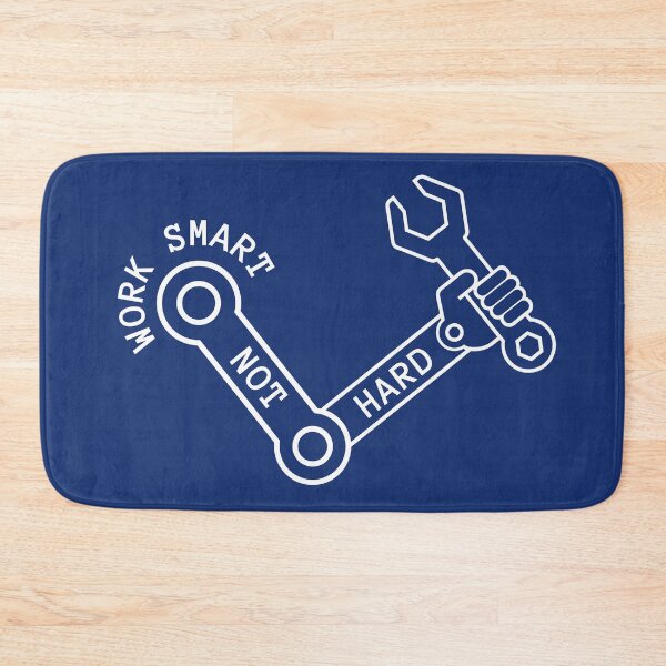 Item preview, work smart not hard designed and sold by close-up.biz.
