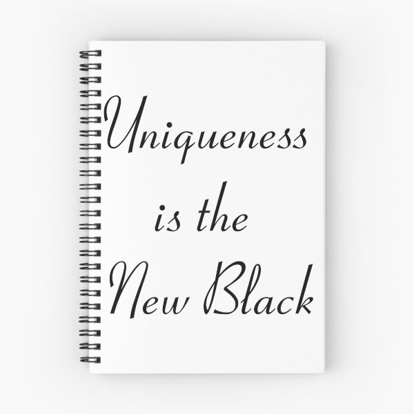 Item preview, Uniqueness is the New Black designed and sold by Intriguing Eclectives by Janelle  K.