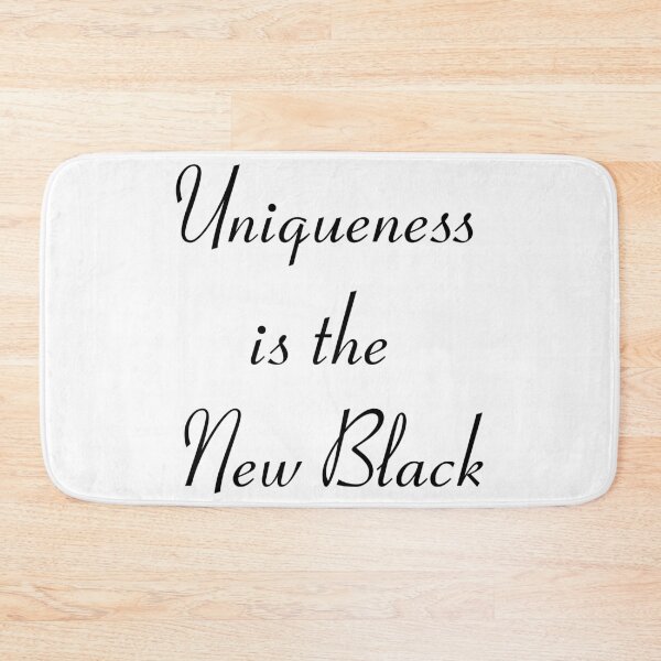 Item preview, Uniqueness is the New Black designed and sold by Intriguing Eclectives by Janelle  K.