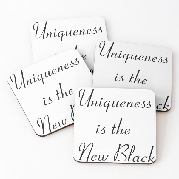 Item preview, Uniqueness is the New Black designed and sold by Intriguing Eclectives by Janelle  K.