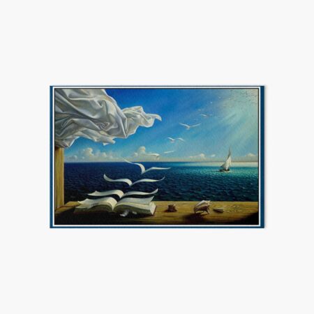 Item preview, BOOK TO BIRDS: Vintage Fantasy Surreal Print  designed and sold by posterbobs.