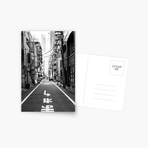 Tokyo Street Postcard