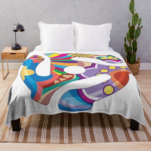 Item preview, 45 rpm adapter adaptor Psychedelic 60s and 70s retro vintage style designed and sold by SunNoonPark.