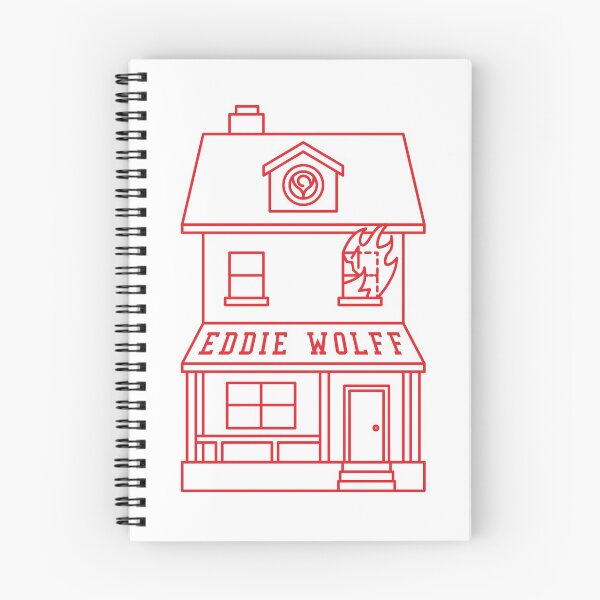 Item preview, Eddie Wolff Music / Burning House designed and sold by Caleb Wolff.