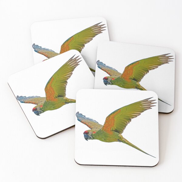 Item preview, Red-Fronted Macaw in Flight (Apparel) designed and sold by KarenWillshaw.