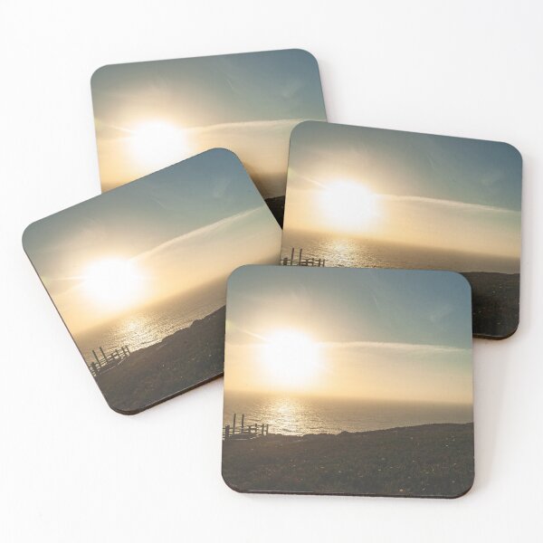 Item preview, Golden Sunset Over The Sea designed and sold by indigorayz.
