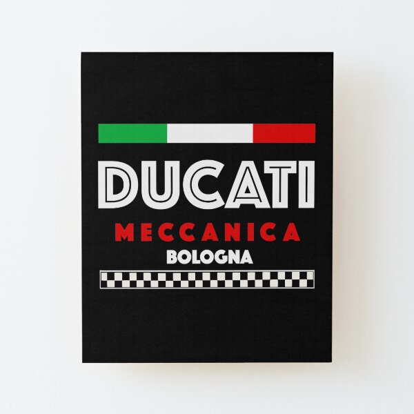 DUCATI 2 Wood Mounted Print