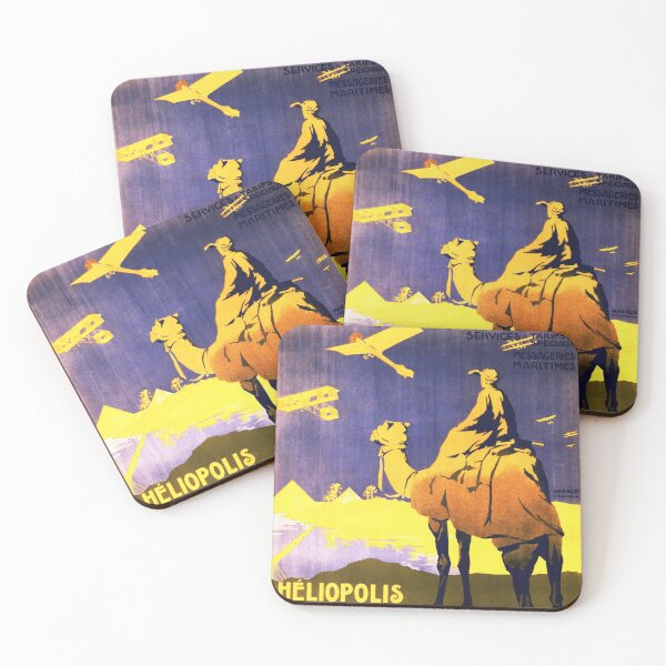 Item preview, HELIOPOLIS EGYPT Great Aviation Air Plane Exhibition Vintage Travel designed and sold by retroposters.
