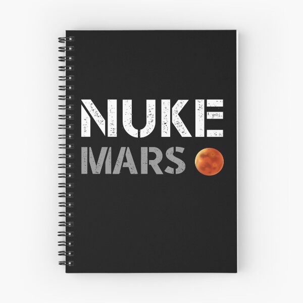 Artikelvorschau, Nuke Mars Shirt entworfen und verkauft von rayla1424.