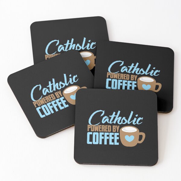 Item preview, Catholic powered by coffee designed and sold by jazzydevil.