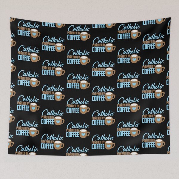 Item preview, Catholic powered by coffee designed and sold by jazzydevil.