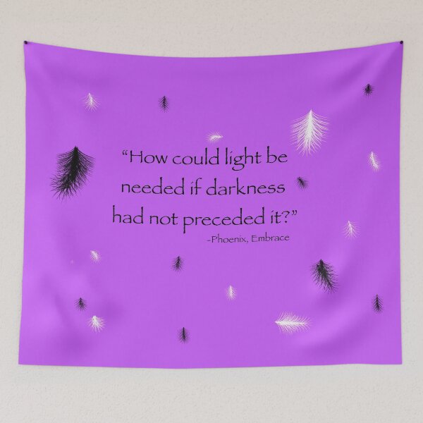 Item preview, Phoenix Embrace Quote designed and sold by Vi_ BookishDancer13.
