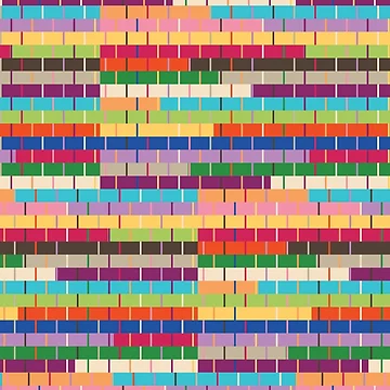 Artwork thumbnail, Multicolored Rag Rug by Wendi Moore