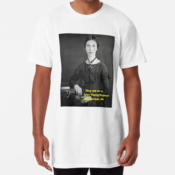 Emily Dickinson at Jules Poetry Playhouse Long T-Shirt