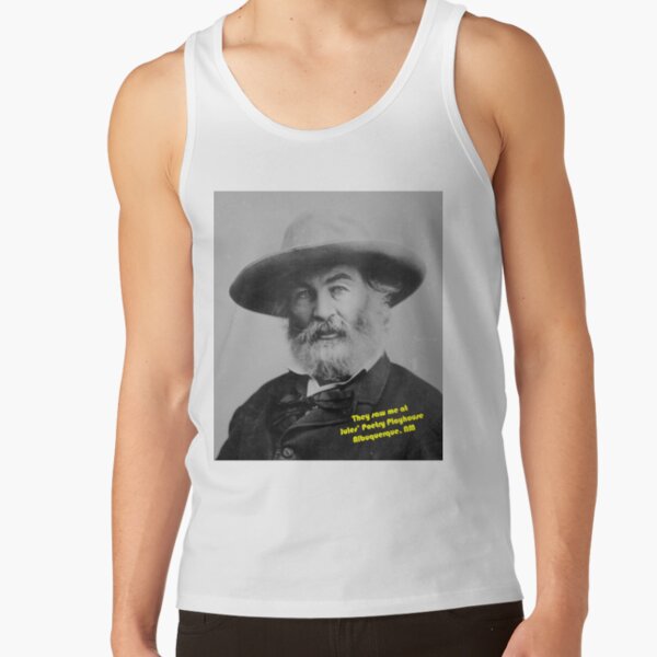 Walt Whitman at Jules Poetry Playhouse Tank Top