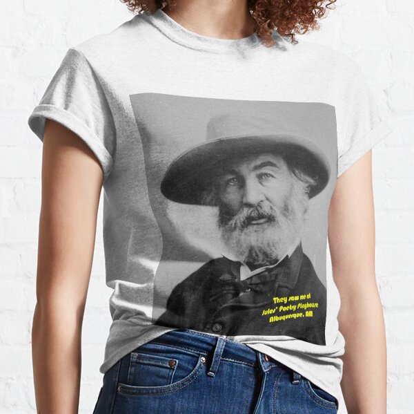 Walt Whitman at Jules Poetry Playhouse Classic T-Shirt