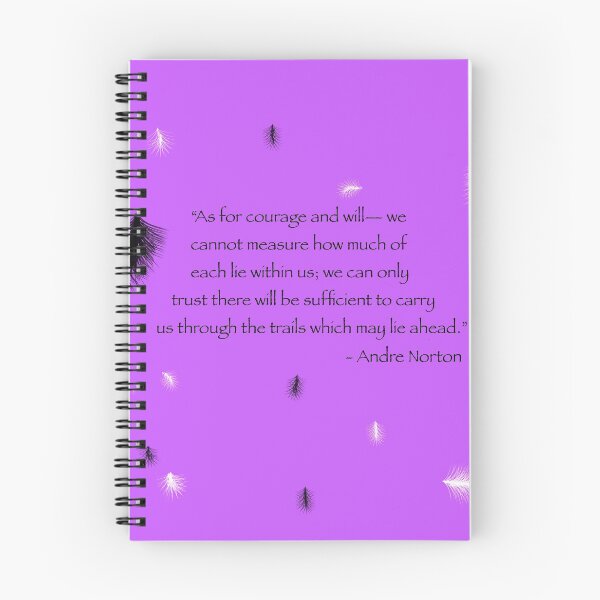 Item preview, Andre Norton Quote designed and sold by Vi_ BookishDancer13.