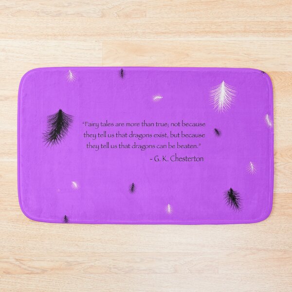 Item preview, G.K. Chesterton Quote designed and sold by Vi_ BookishDancer13.