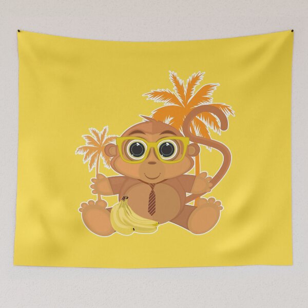 Item preview, Monkey Nerd - Yellow designed and sold by Adamzworld.