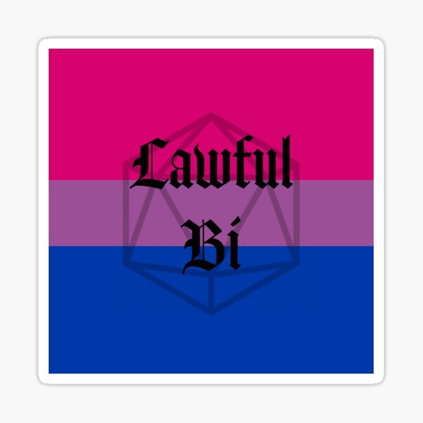 Lawful Bi Sticker