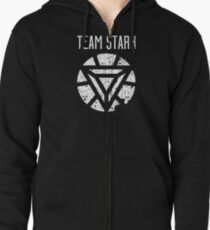 Team Stark - Civil War Zipped Hoodie