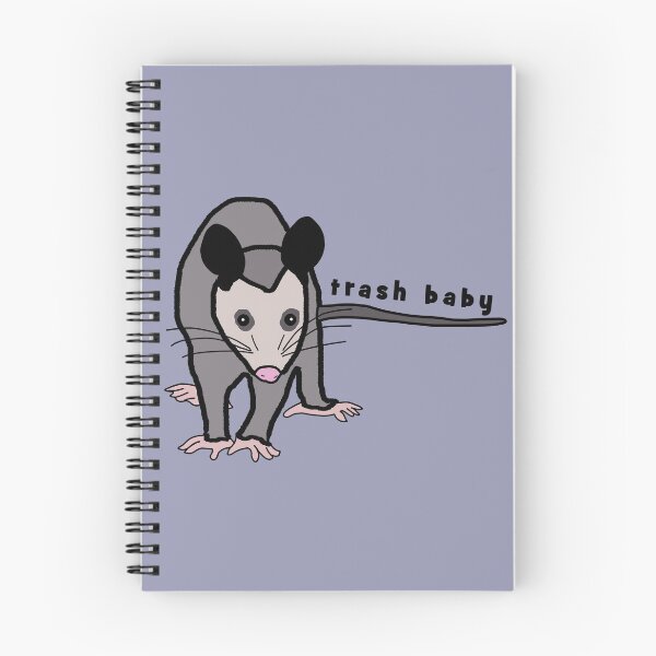 Item preview, trash baby opossum designed and sold by graceannjohnson.