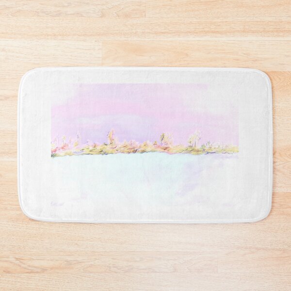 Item preview, Barely There Pink Abstract Landscape designed and sold by EloiseArt.