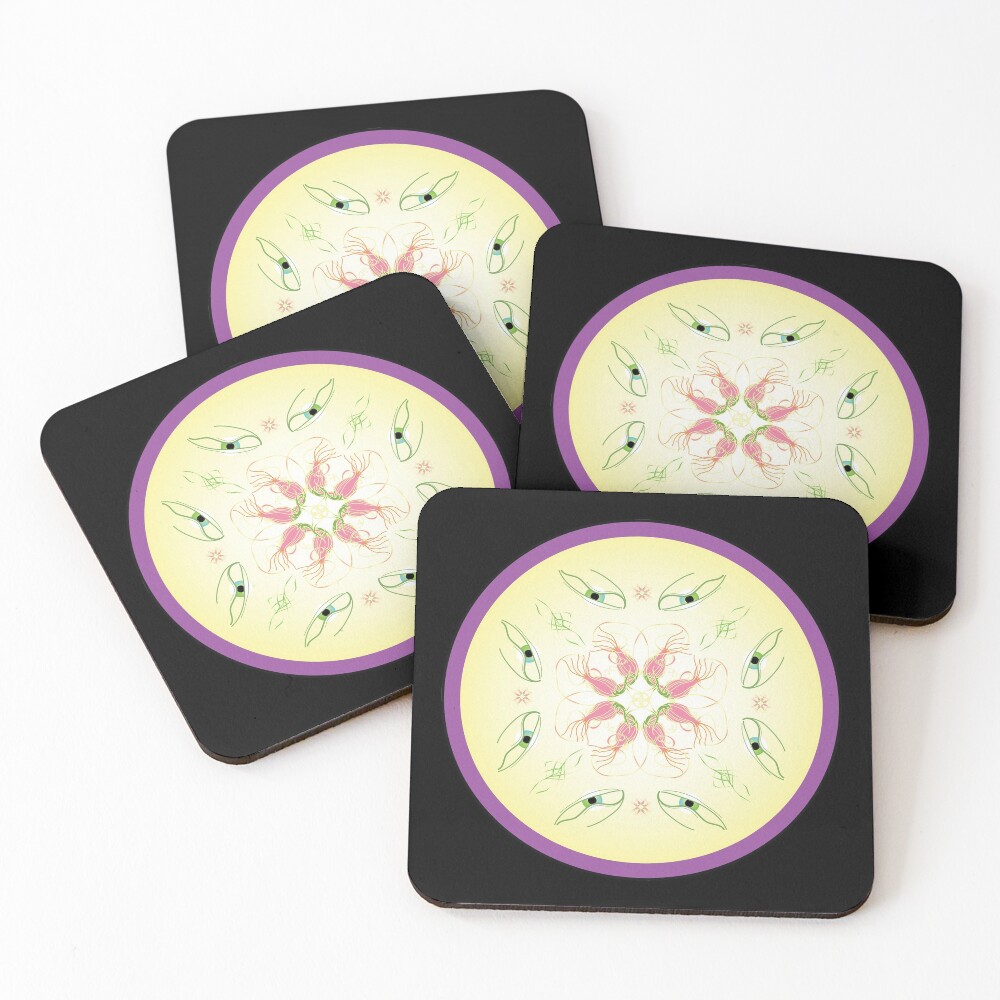 Item preview, Coasters (Set of 4) designed and sold by InfinitePathArt.